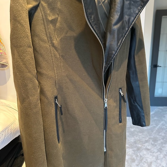 Dynamite Trench Coat faux leather - Picture 5 of 5